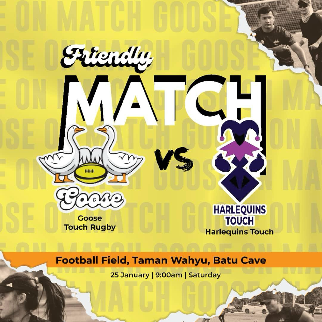 Goose VS Harlequins Touch Friendly Match